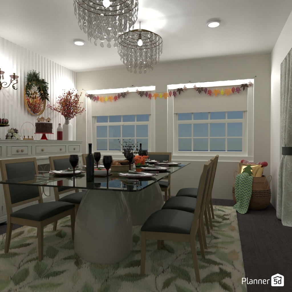 DB: Thanksgiving Day - room shell copy #23420719 by Editors Choice