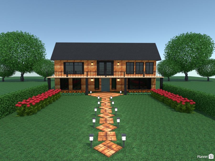 wood n roses #2098969 by Joy Suiter