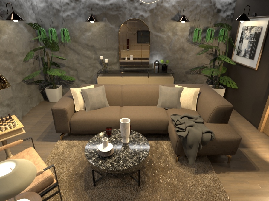 Men's Living Room / Design battle contest #13642171 by ZACKY DESIGNER
