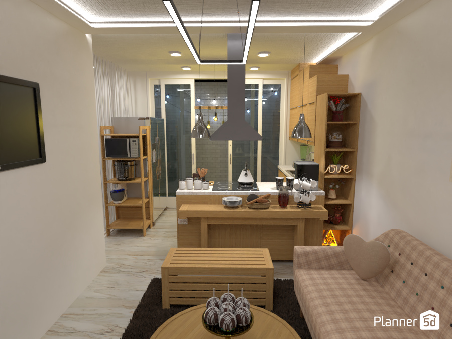 living room #6162082 by susan purwa