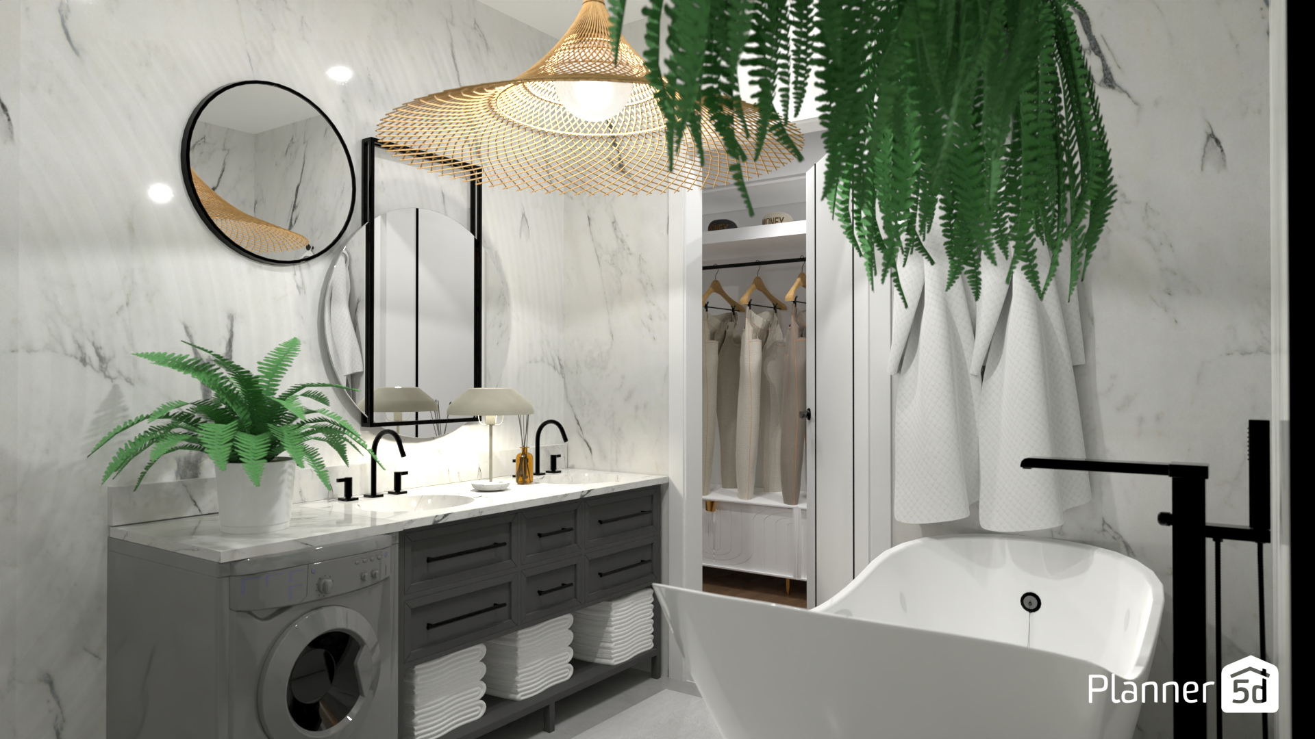 Organic & Luxury Bathroom #8540841 by Monika