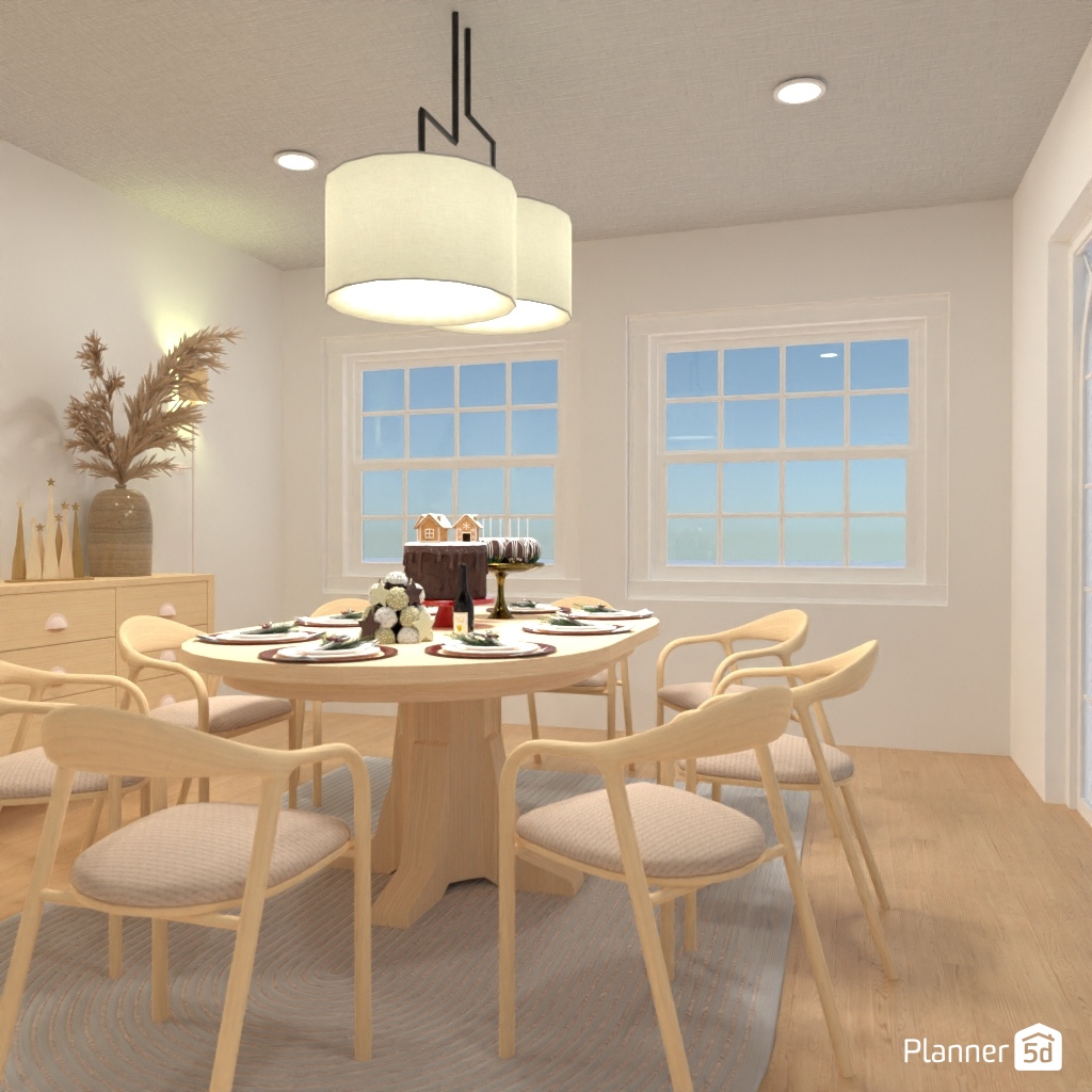 DB: Thanksgiving Day - room shell copy #23483102 by Editors Choice