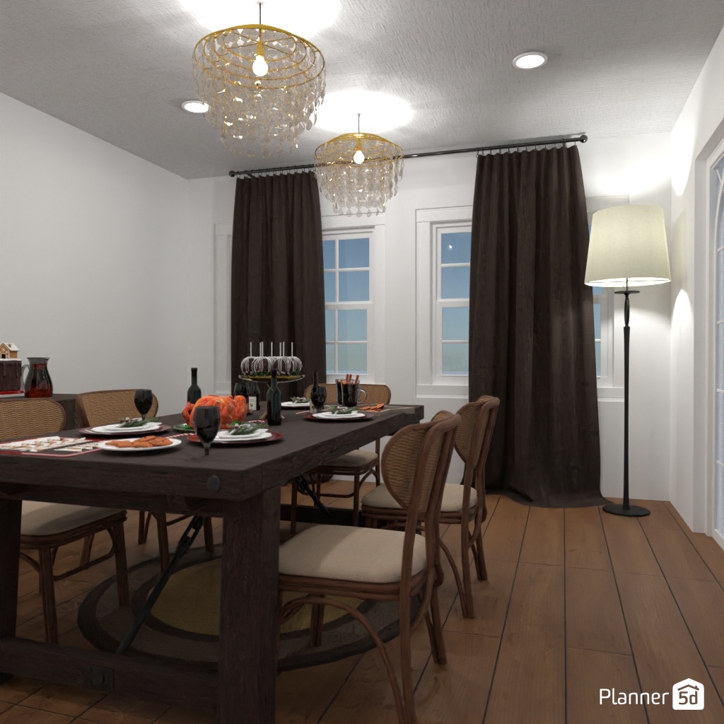 DB: Thanksgiving Day - room shell copy #23409111 by Editors Choice