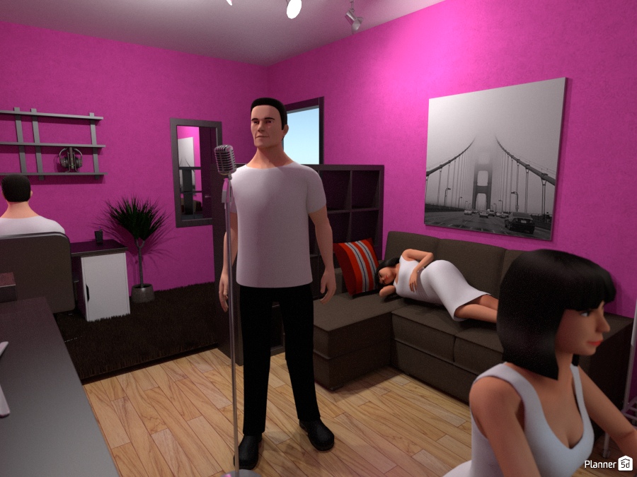 Гостиная #1495862 by Михаил Дмитриевич Спиридонов