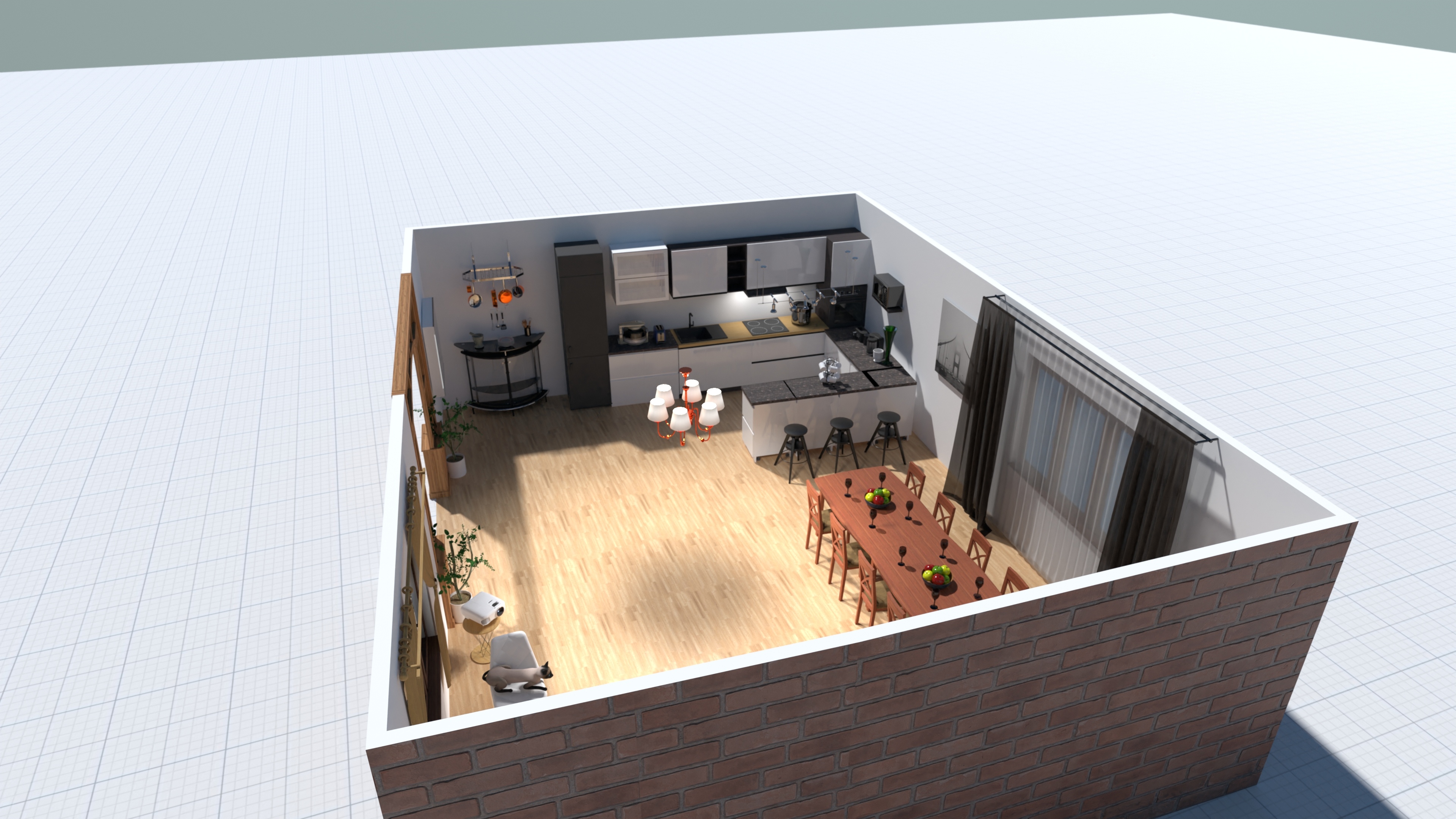 Joshua's kitchen #31045468 by Janell Sales