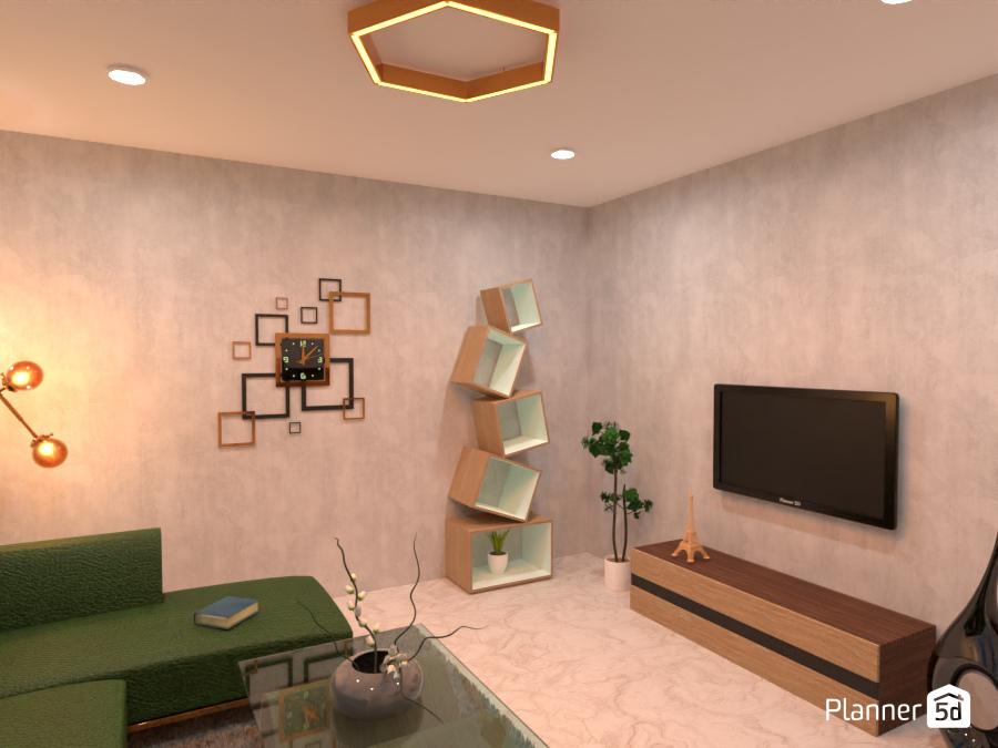 Room with geometric designs #7817251 by Born to be Wild