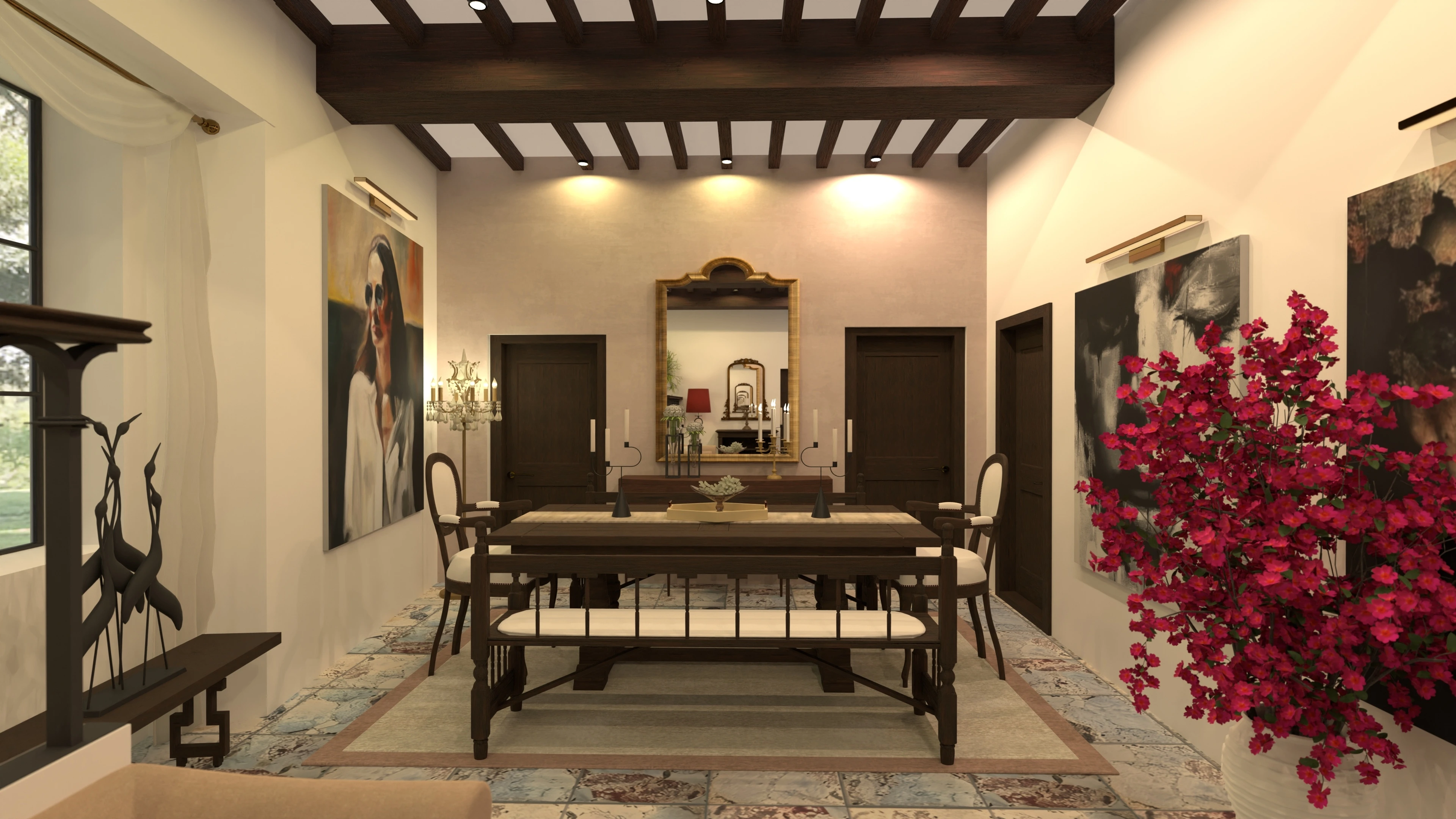Italian Palazzo style Airbnb - Free Online Design | 3D Floor Plans by ...