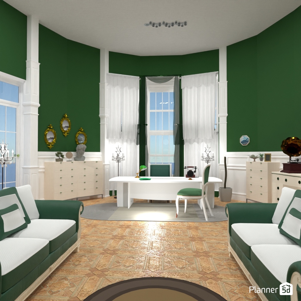 Oval room #22731698 by Editors Choice