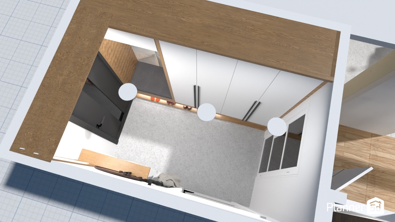 project Kasia i Jarek kuchnia salon i toaleta #23347074 by Anonymous