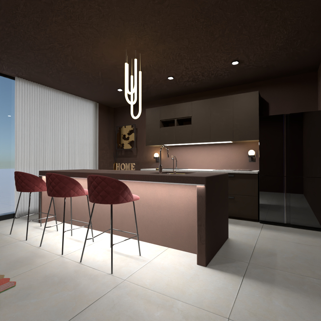 Chocolate kitchen #14979991 by Editors Choice