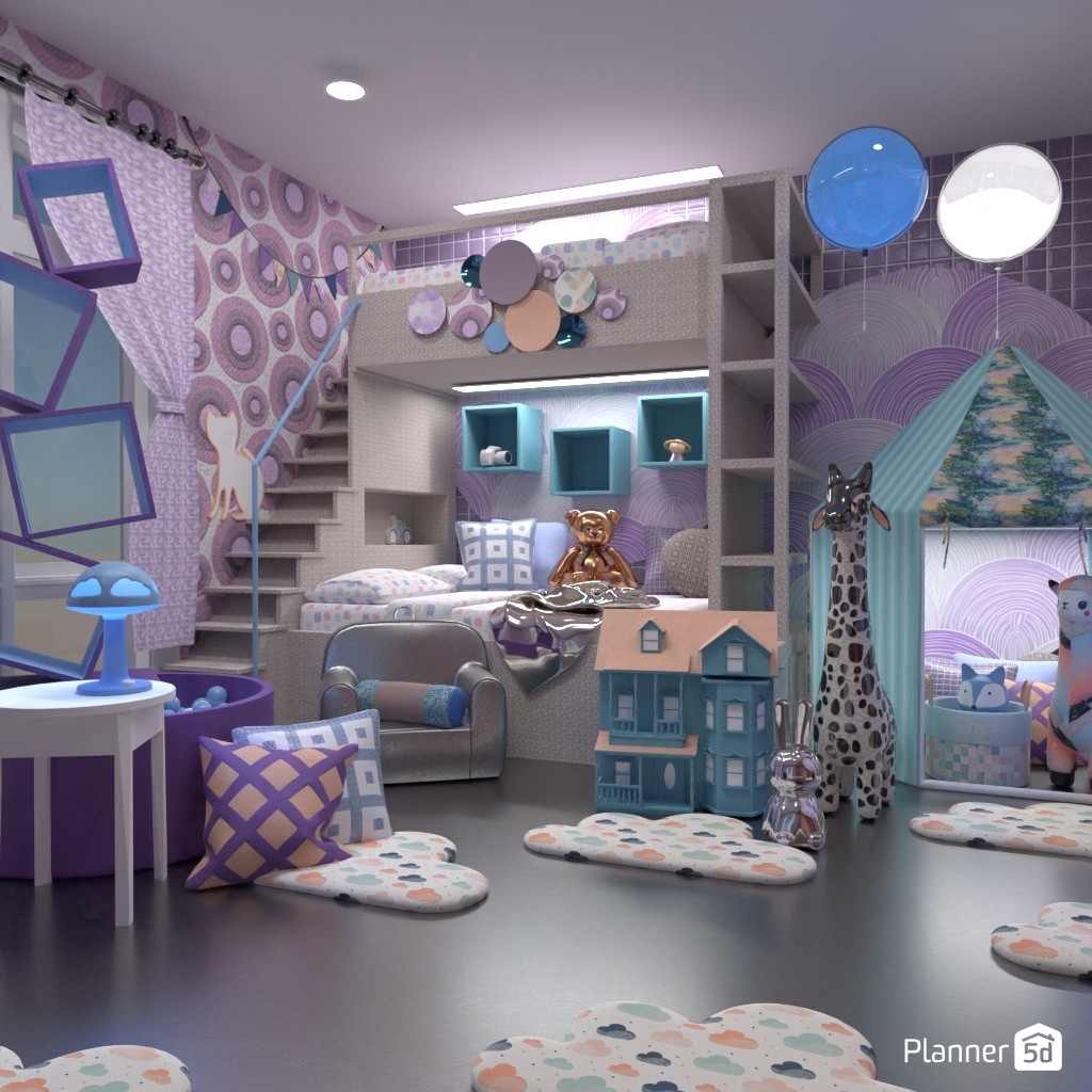Candy Land Kid's Room #4001635 by Editors Choice