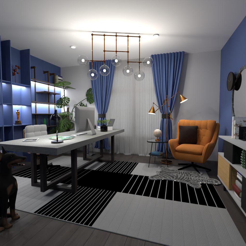 Blue wall #15198399 by Editors Choice