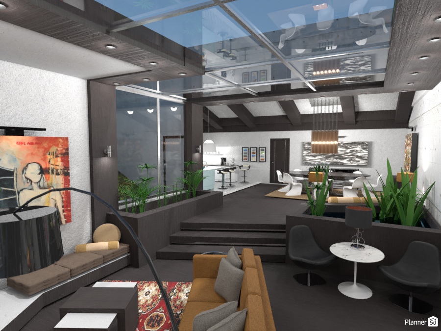 Concrete courtyard house #2677274 by Burgess Hodges