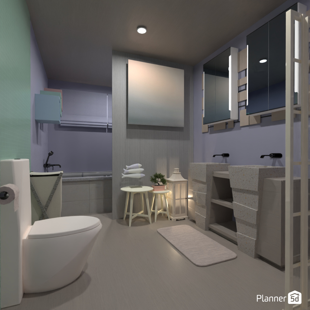 Pastel bathroom #20675042 by Editors Choice