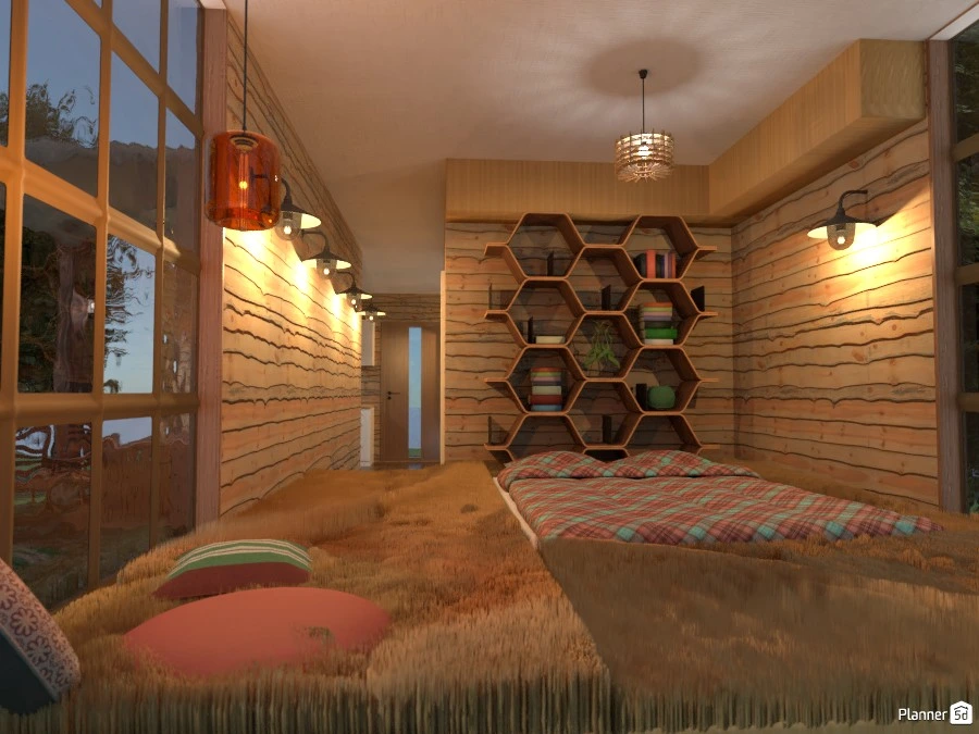 CABIN IN THE WOODS (breve descrizione ENG - ITA) #83548 by Andrea