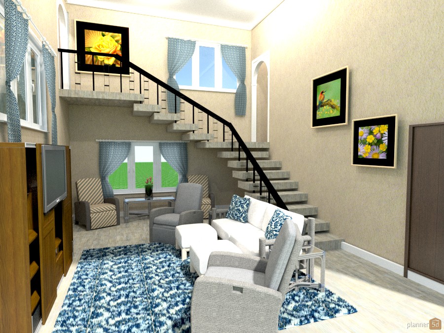 wrought iron stair rail #1022664 by Joy Suiter