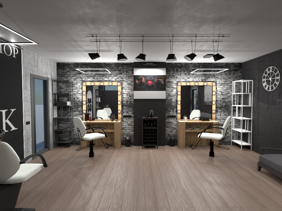 Barber shop #8813989 by Ruslan Lishchenko