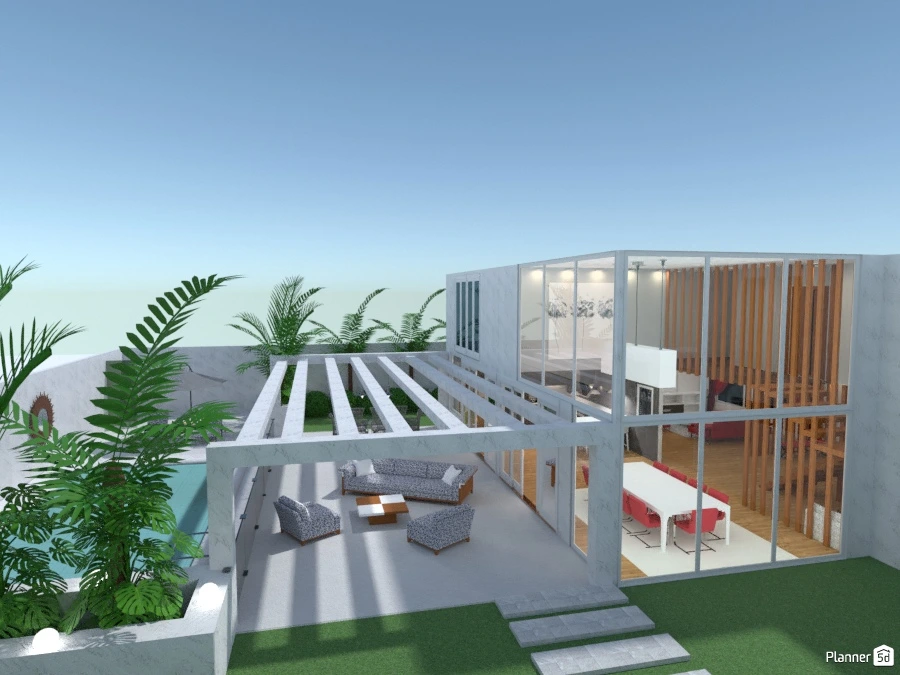 MODERN HOUSE BY M.SCK #73066 by Maison Maeck
