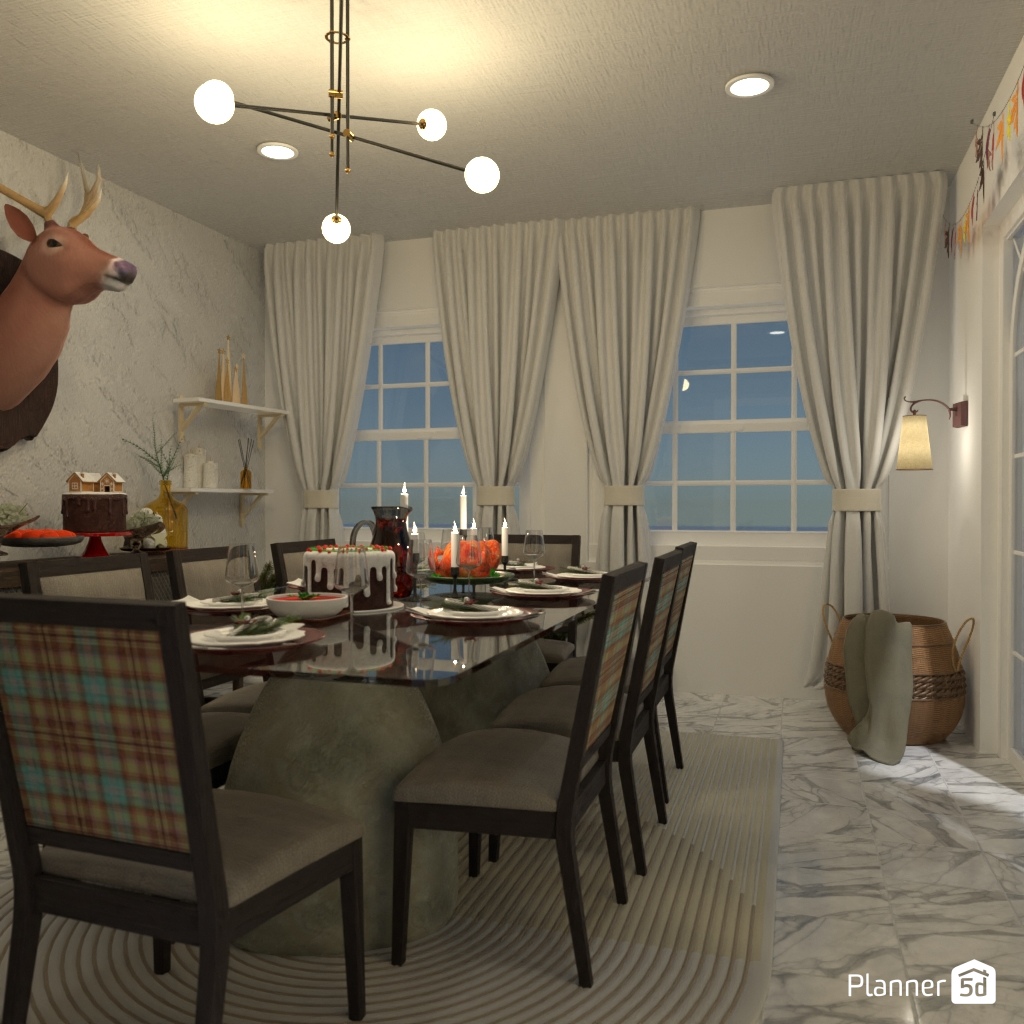 DB: Thanksgiving Day - room shell copy #23413891 by Editors Choice