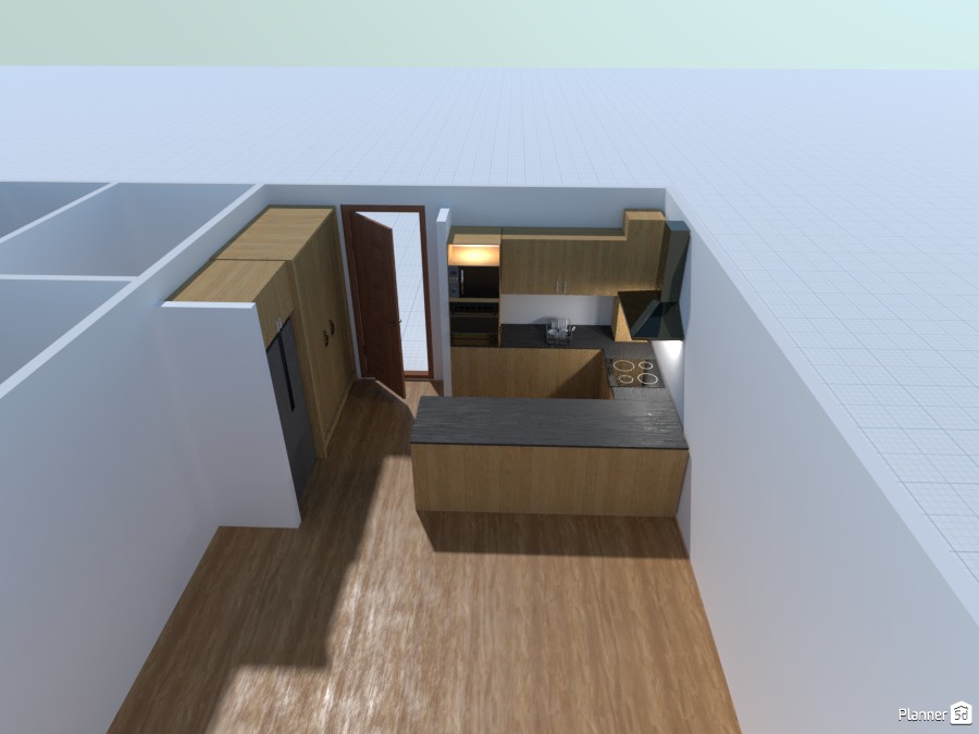 Render N°1 - Cocina #3390977 by Jose Manuel Bezanilla