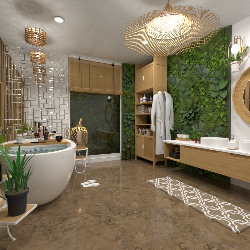 Biophilic Bathroom #13082475 by Editors Choice