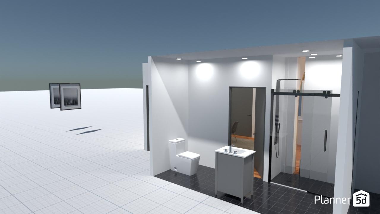 Kitchen and living room - Free Online Design | 3D House Ideas - by ...