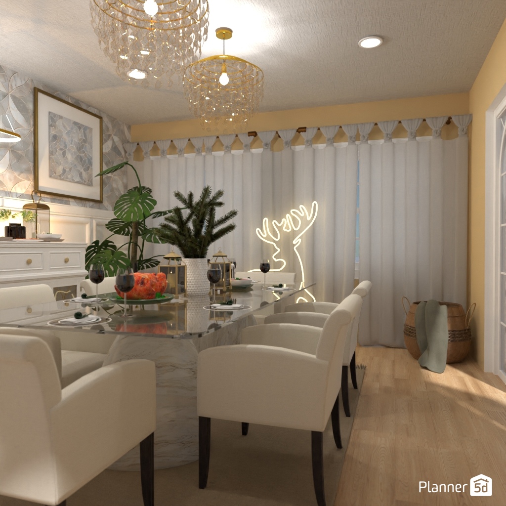 DB: Thanksgiving Day - room shell copy #23493734 by Editors Choice