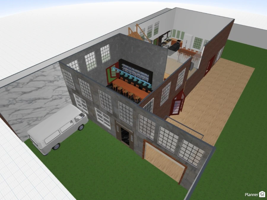 Casa con ventanas altas #3072148 by HANC