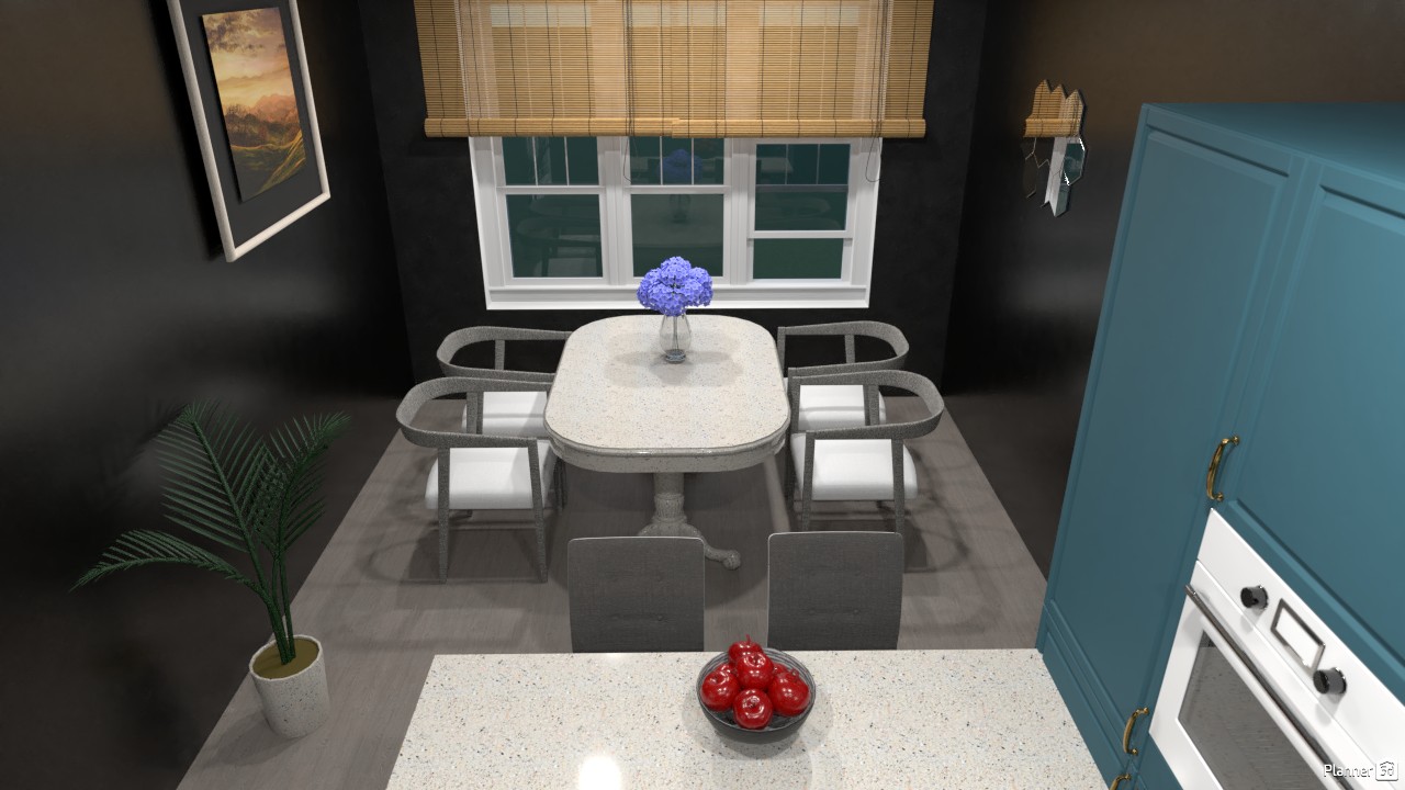 Cocina sencilla/ comedor. #3438586 by Hall Pat