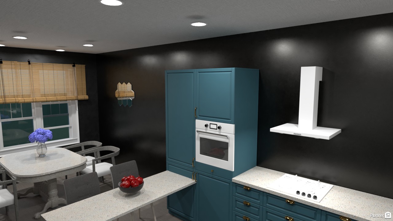 Cocina sencilla/ comedor. #3438717 by Hall Pat