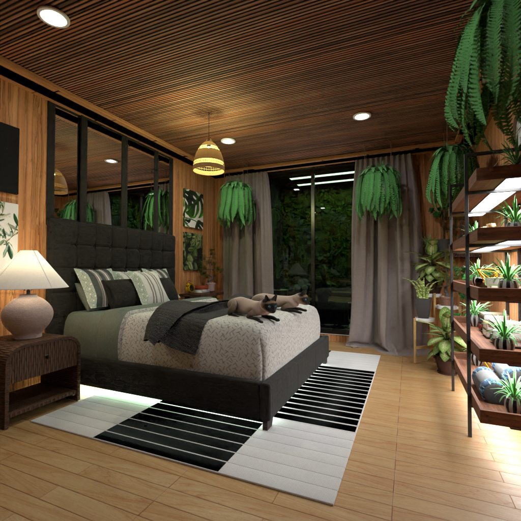 Forest bedroom #12840451 by Editors Choice