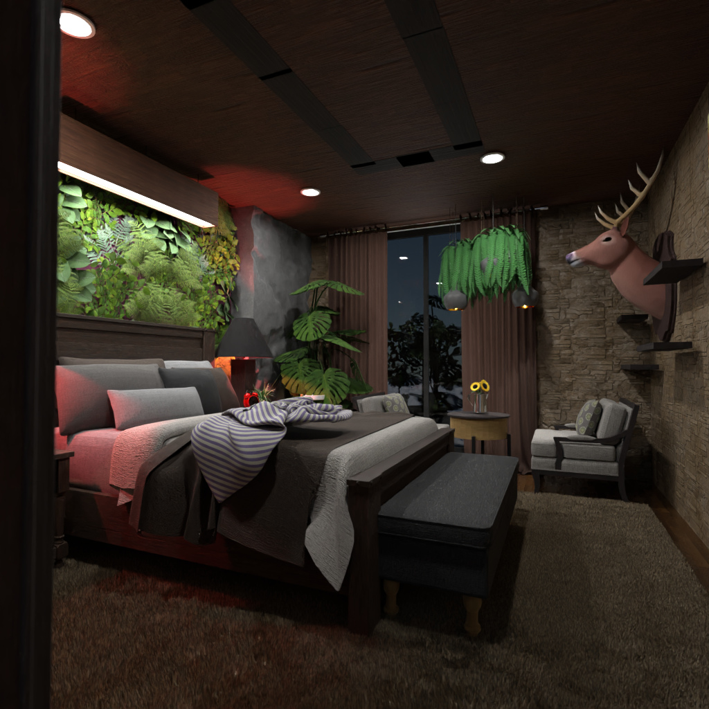 Forest bedroom #12832815 by Editors Choice