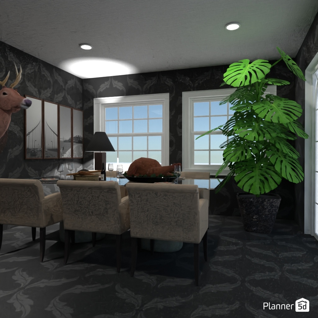 DB: Thanksgiving Day - room shell copy #23507858 by Editors Choice