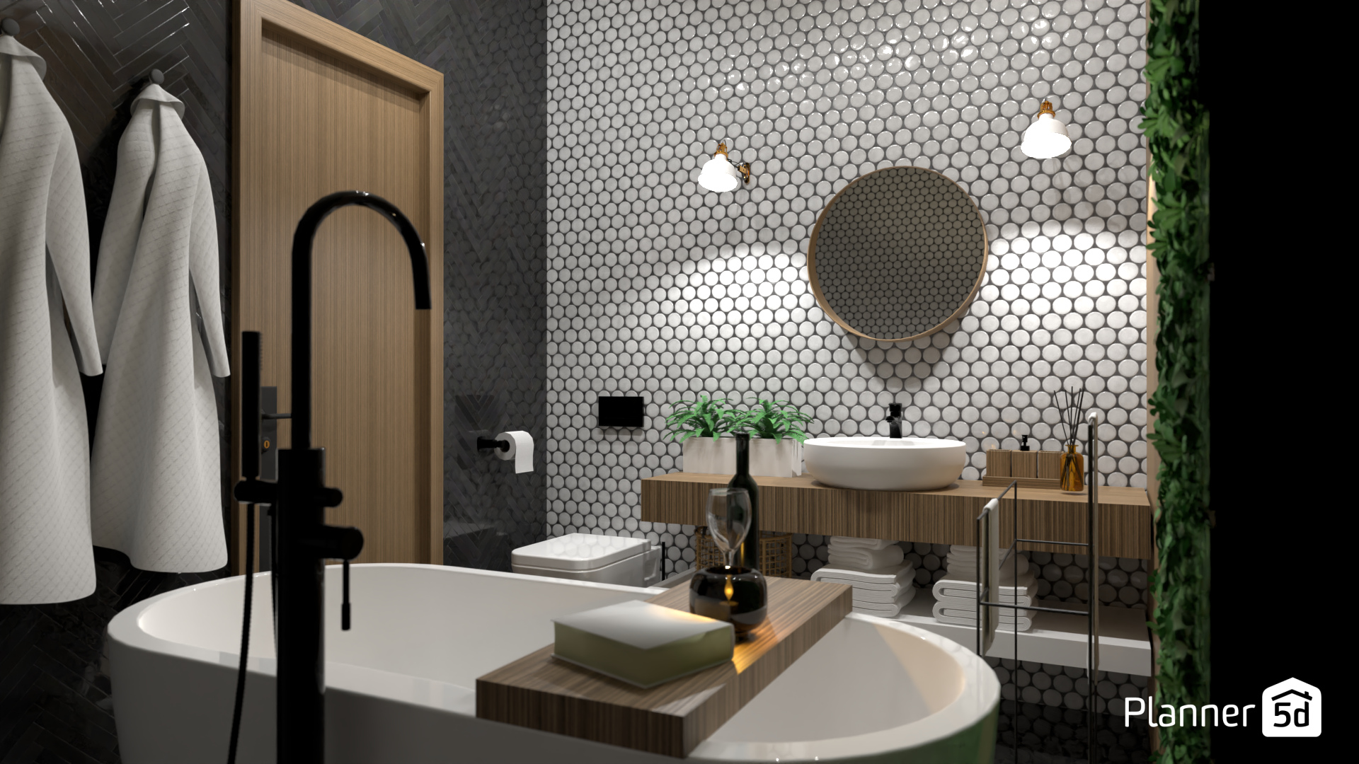 Modern & Luxury Bathroom #8541941 by Monika