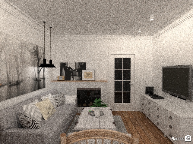 living room and kitchen 69013 by Елена image