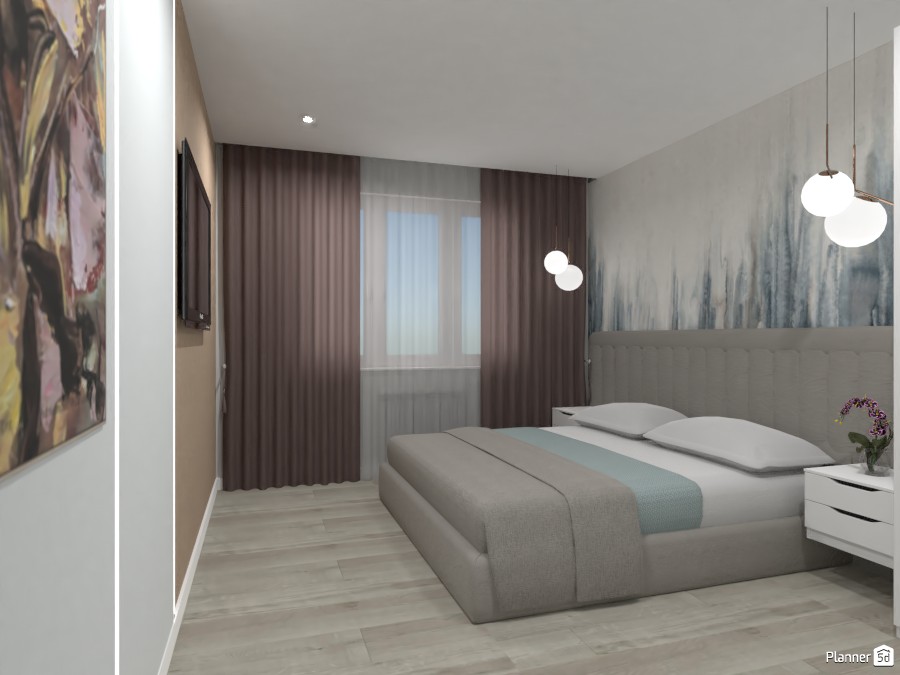 Нежная спальня #3695208 by Ksenia