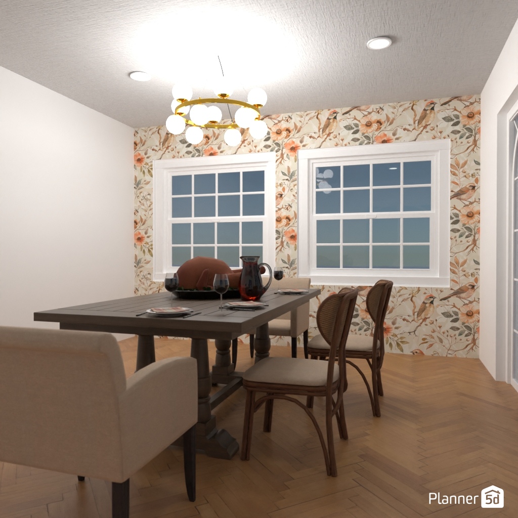 DB: Thanksgiving Day - room shell copy #23463827 by Editors Choice