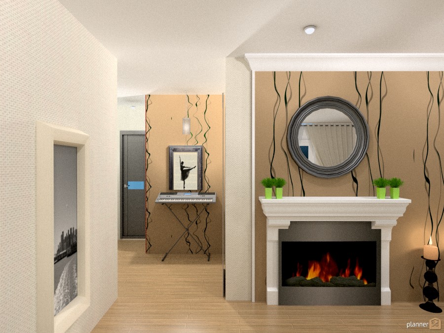 Камин в интерьере #706384 by Татьяна Максимова
