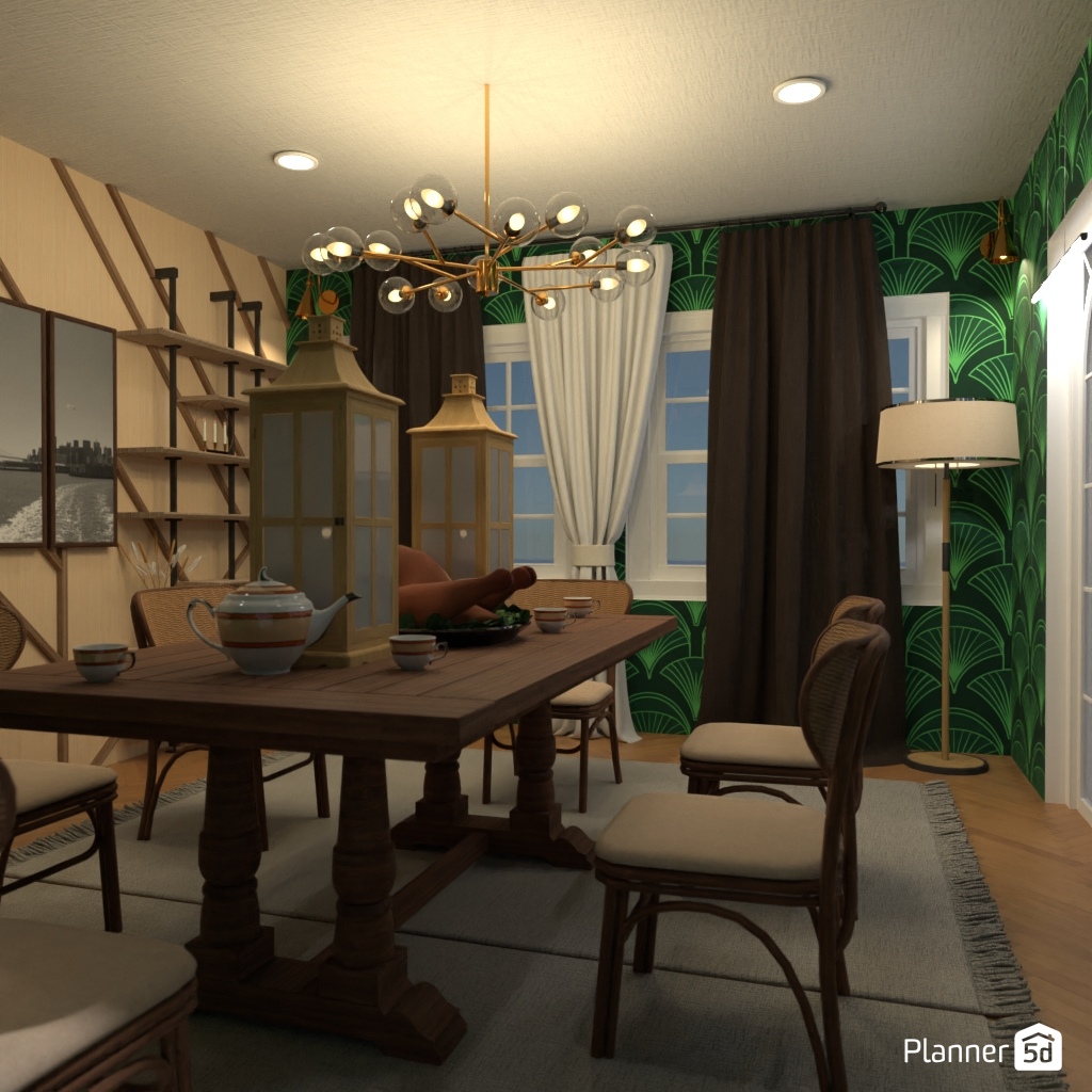 DB: Thanksgiving Day - room shell copy #23405075 by Editors Choice