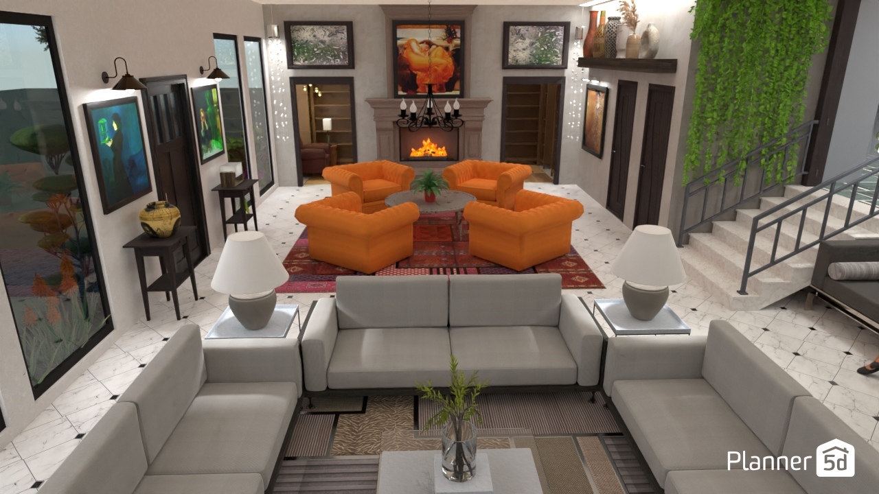 Living room #27002476 by Aldona
