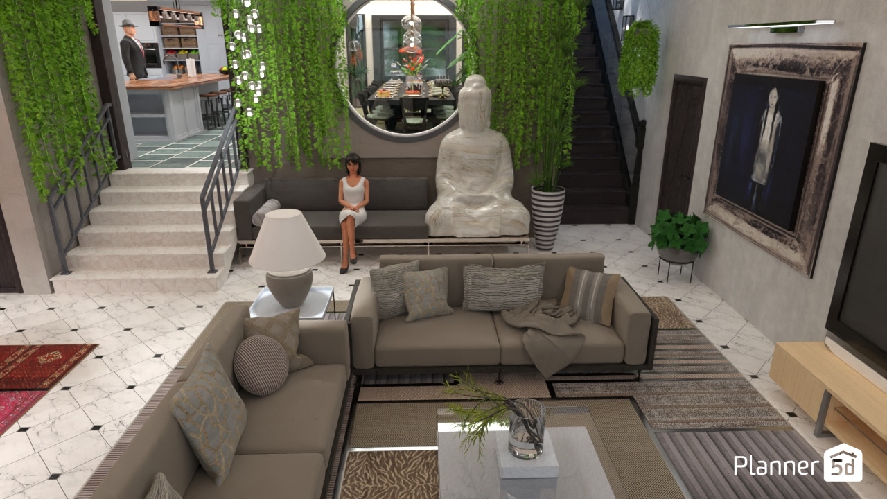 Multi level house #27009784 by Aldona