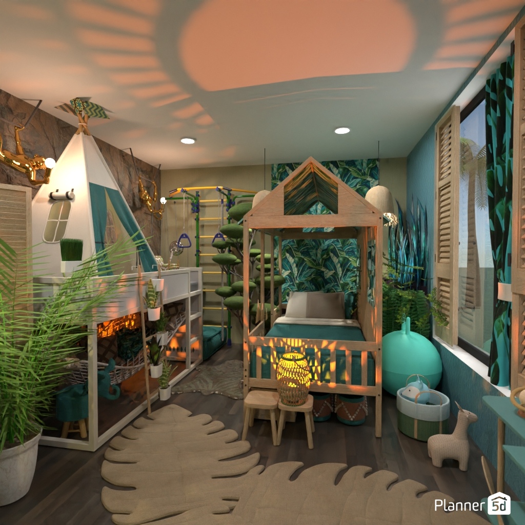 Jungle Bedroom 21811986 by Editors Choice image