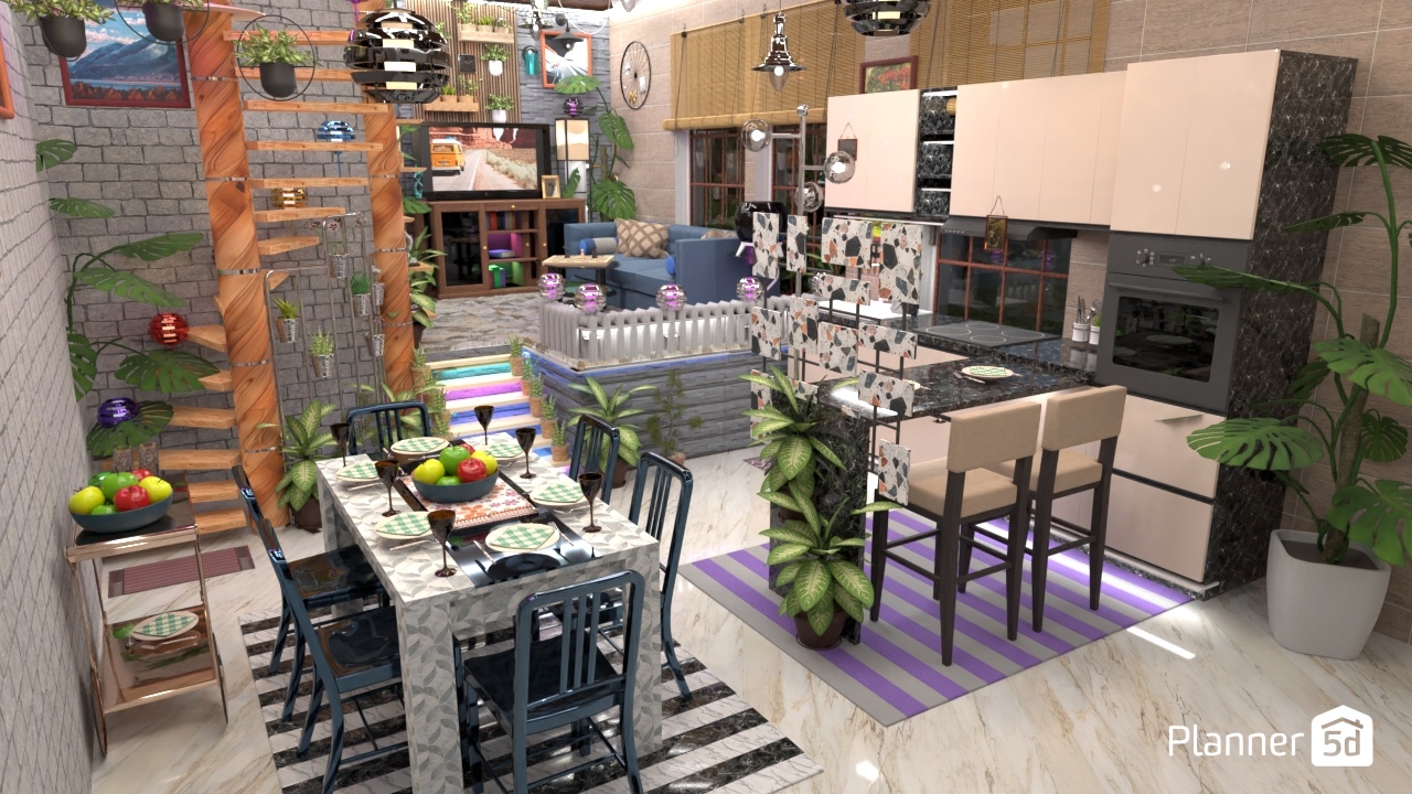 LOFT Interior Style #22679910 by Khishaanrau A/L Rajah