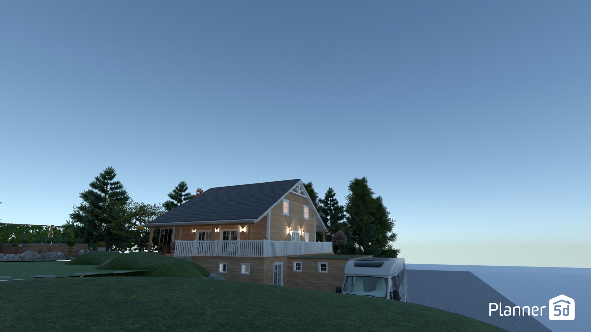 farmhouse design 01 #23667087 by Corin K