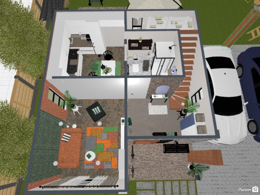 Two-story house #23440611 by User 24147996