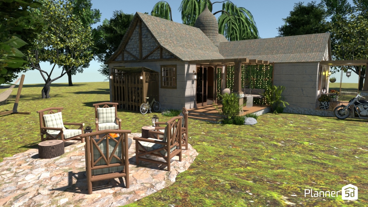 Bungalow by the river 2 #27518120 by MDesigns