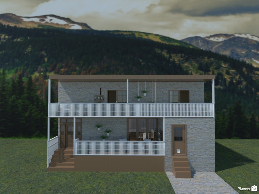 Casa en la montaña #4134867 by Laura