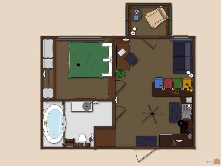 Appartment #54488 by Liza Alisevitch