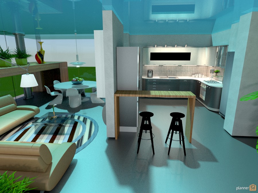 SunShine Loft: Kitchen #1230616 by Micaela Maccaferri