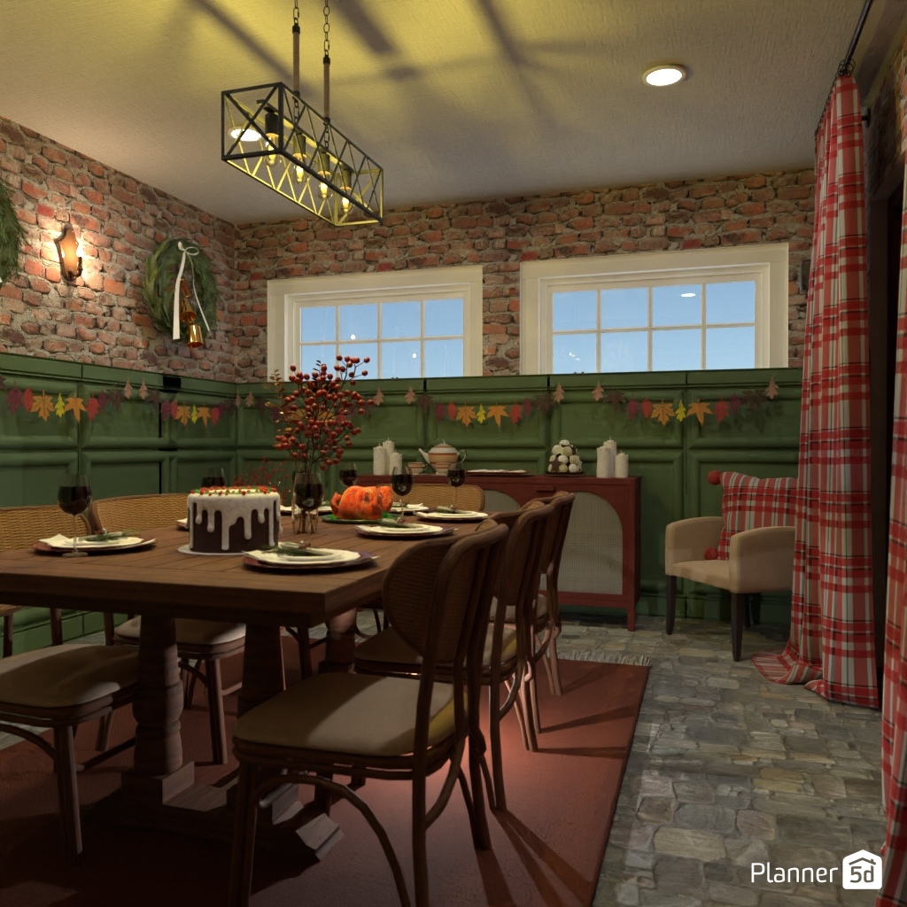 DB: Thanksgiving Day - room shell copy #23400771 by Editors Choice